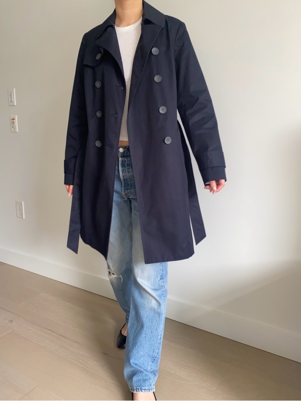 Club Monaco trench coat - Picture 3 of 10